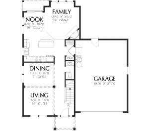 Main Floor  for House Plan #2559-00273