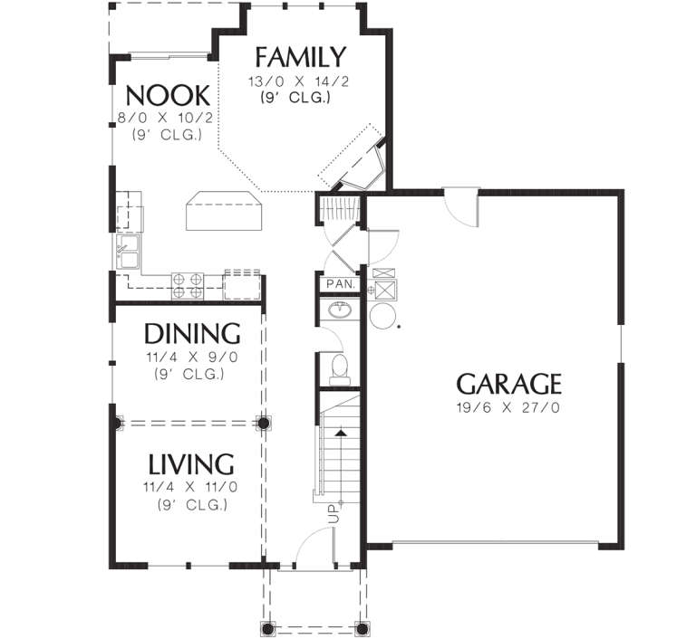 House Plan House Plan #12050 Drawing 1
