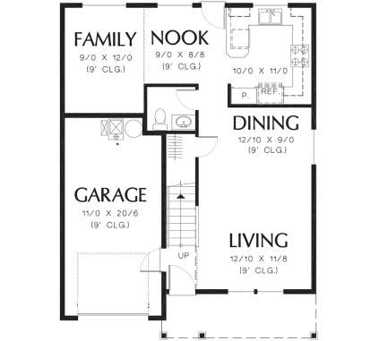 House Plan House Plan #12051 Drawing 1
