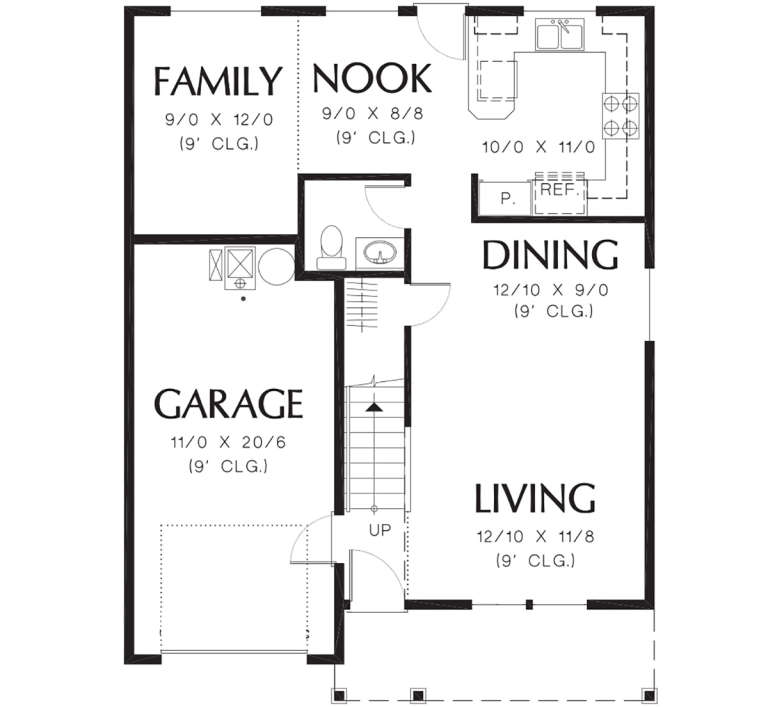 House Plan House Plan #12051 Drawing 1