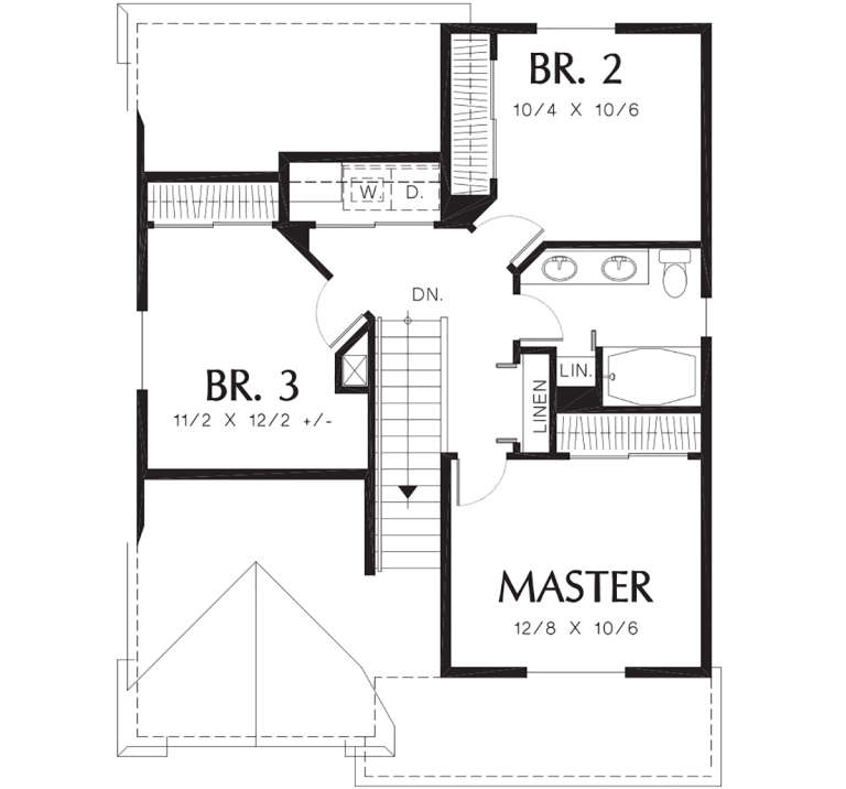 House Plan House Plan #12051 Drawing 2