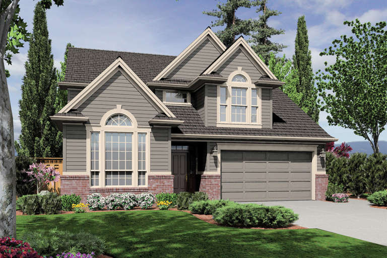 House Plan House Plan #12052 Front Elevation 