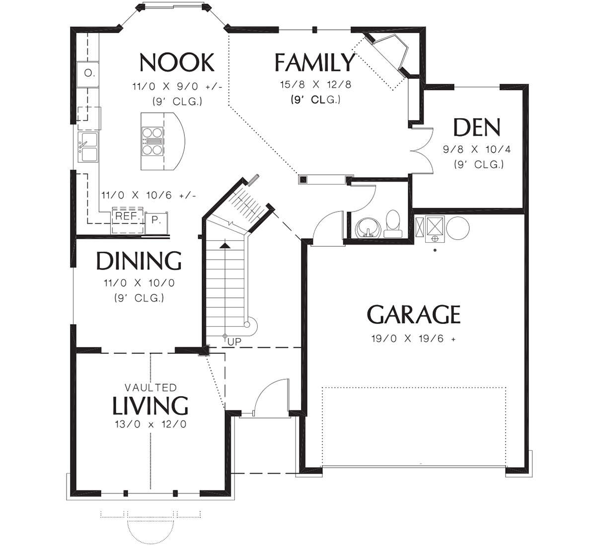 Main Floor  for House Plan #2559-00275