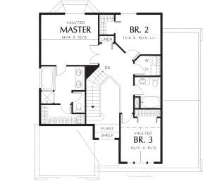 Second Floor for House Plan #2559-00275