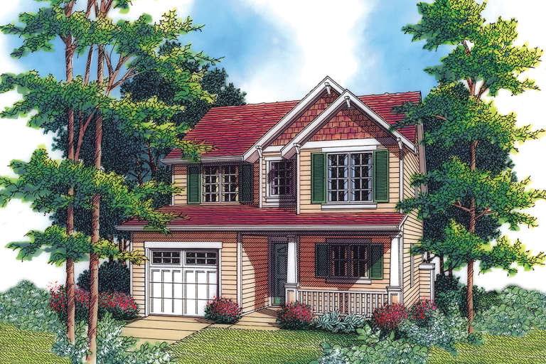Craftsman House Plan #2559-00276 Elevation Photo