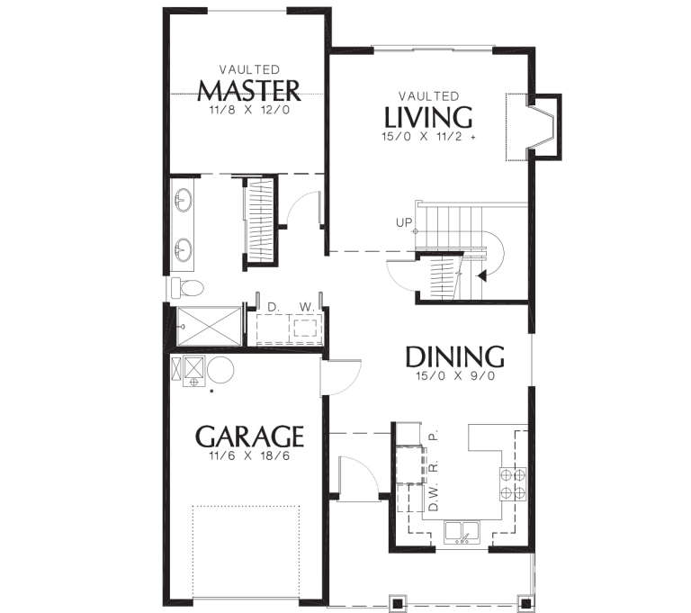 House Plan House Plan #12053 Drawing 1