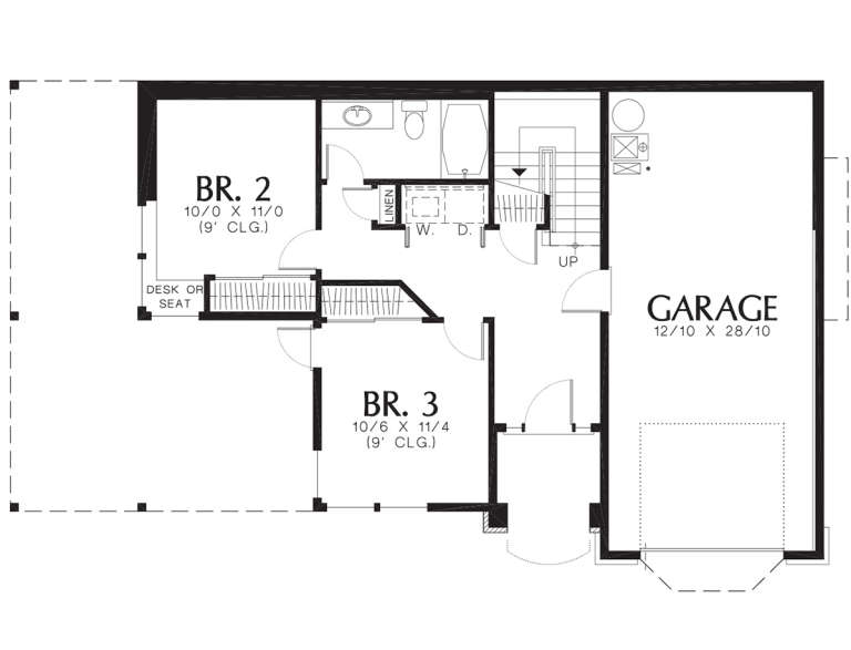 House Plan House Plan #12055 Drawing 1