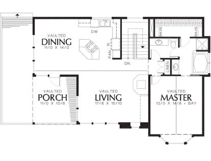 Second Floor for House Plan #2559-00278