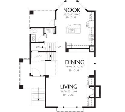 Main Floor  for House Plan #2559-00281