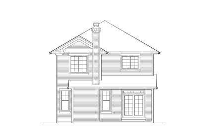 European House Plan #2559-00283 Elevation Photo