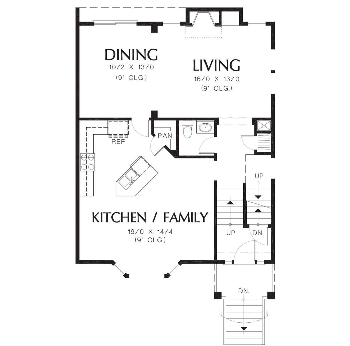 Main Floor  for House Plan #2559-00283