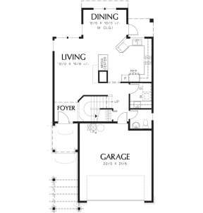 Main Floor  for House Plan #2559-00284