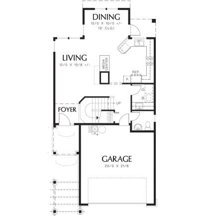 Main Floor  for House Plan #2559-00284