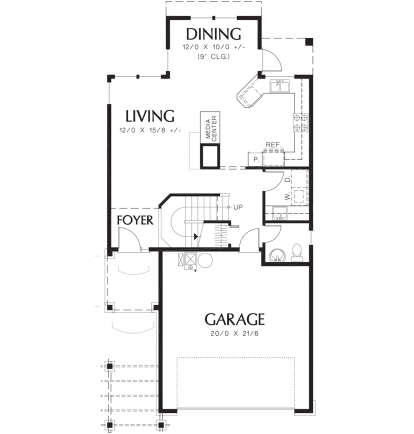 House Plan House Plan #12061 Drawing 1