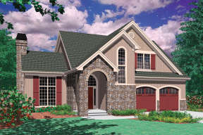 French Country House Plan #2559-00286 Elevation Photo