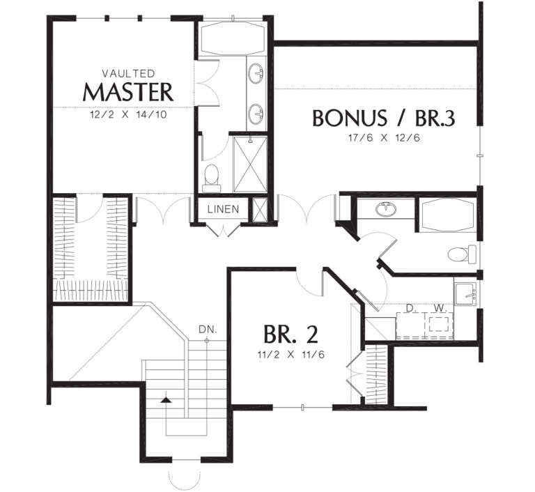 House Plan House Plan #12063 Drawing 2