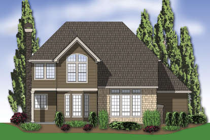 French Country House Plan #2559-00288 Elevation Photo