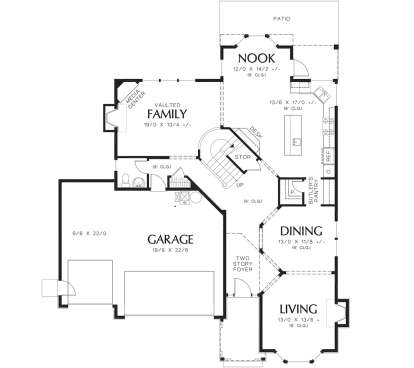 Main Floor  for House Plan #2559-00288