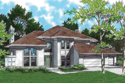 3 Bed, 2 Bath, 2724 Square Foot House Plan - #2559-00289