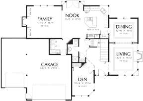 Main Floor  for House Plan #2559-00291