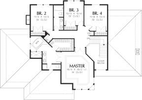 Second Floor for House Plan #2559-00291