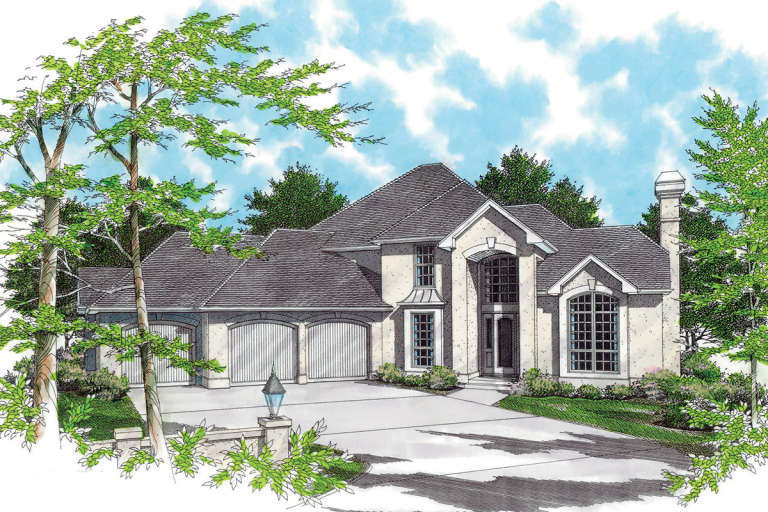House Plan House Plan #12070 Front Elevation 
