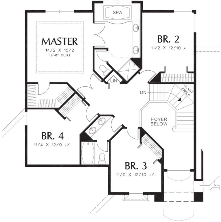House Plan House Plan #12070 Drawing 2