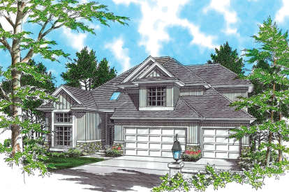 Bungalow House Plan #2559-00295 Elevation Photo