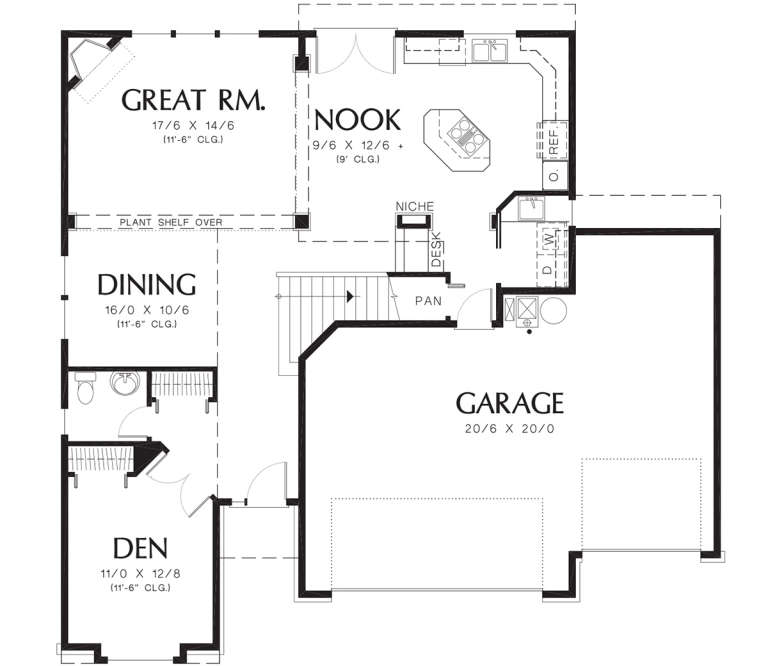 House Plan House Plan #12072 Drawing 1