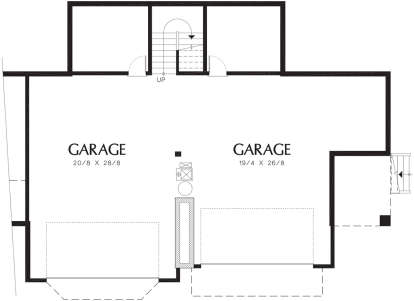 Garage for House Plan #2559-00301