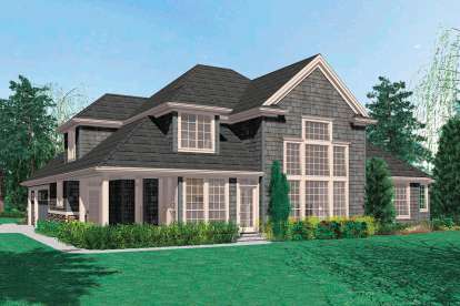 Craftsman House Plan #2559-00303 Elevation Photo