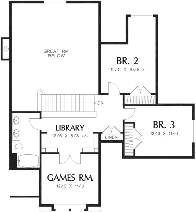 House Plan House Plan #12080 Drawing 2
