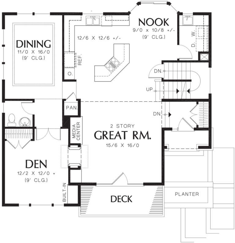 House Plan House Plan #12081 Drawing 1