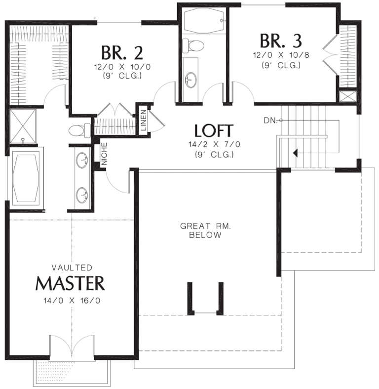 House Plan House Plan #12082 Drawing 2