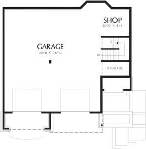 Garage for House Plan #2559-00305