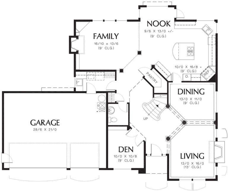 House Plan House Plan #12084 Drawing 1