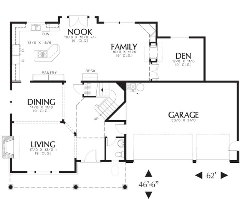 House Plan House Plan #12088 Drawing 1