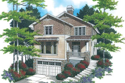 Craftsman House Plan #2559-00313 Elevation Photo