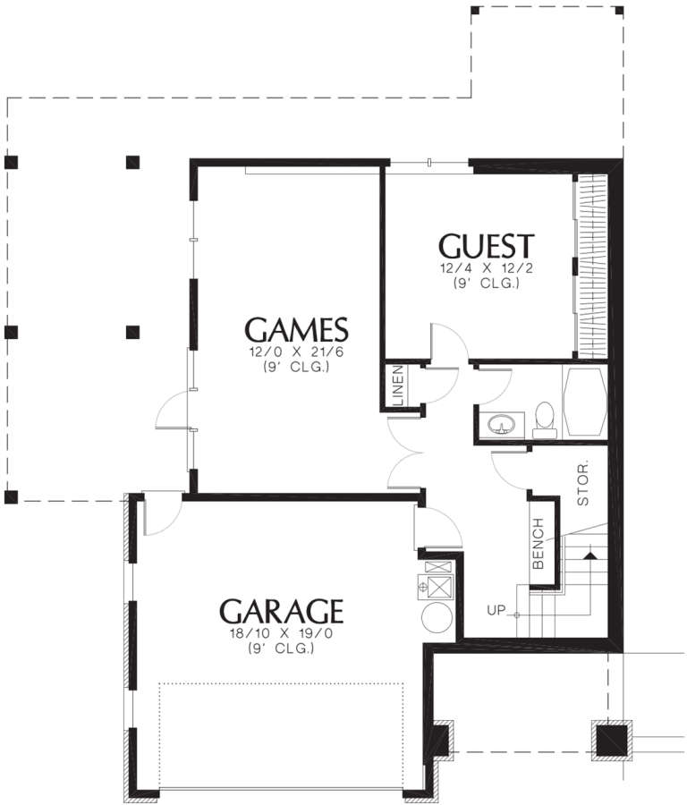 House Plan House Plan #12090 Drawing 1