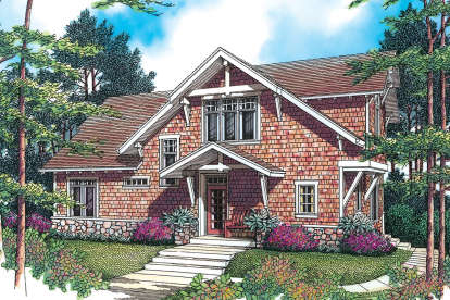 2 Bed, 2 Bath, 2140 Square Foot House Plan - #2559-00315