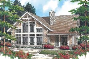 Bungalow House Plan #2559-00315 Elevation Photo
