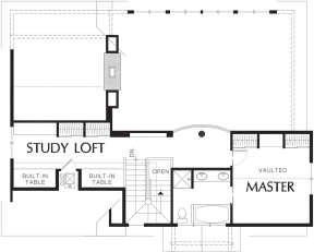 Second Floor for House Plan #2559-00315