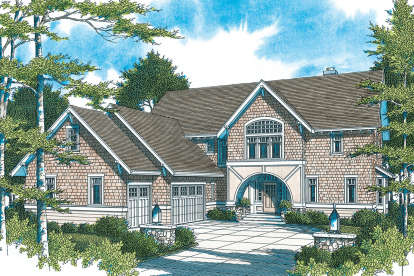 Traditional House Plan #2559-00317 Elevation Photo