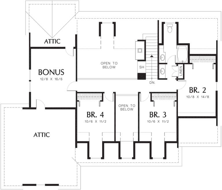 House Plan House Plan #12097 Drawing 2
