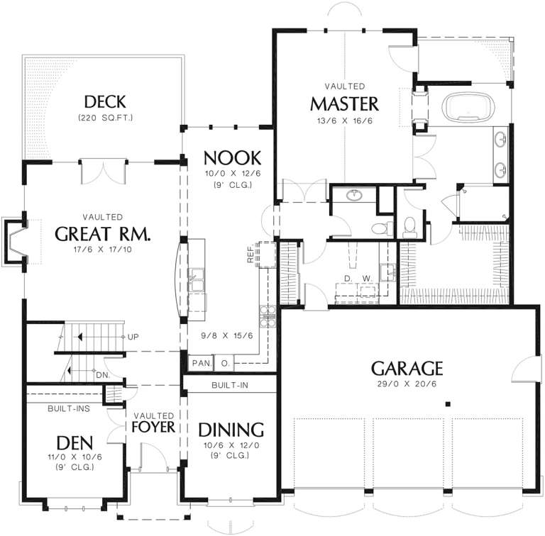 House Plan House Plan #12101 Drawing 1