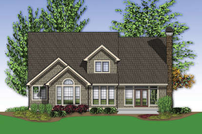 French Country House Plan #2559-00326 Elevation Photo
