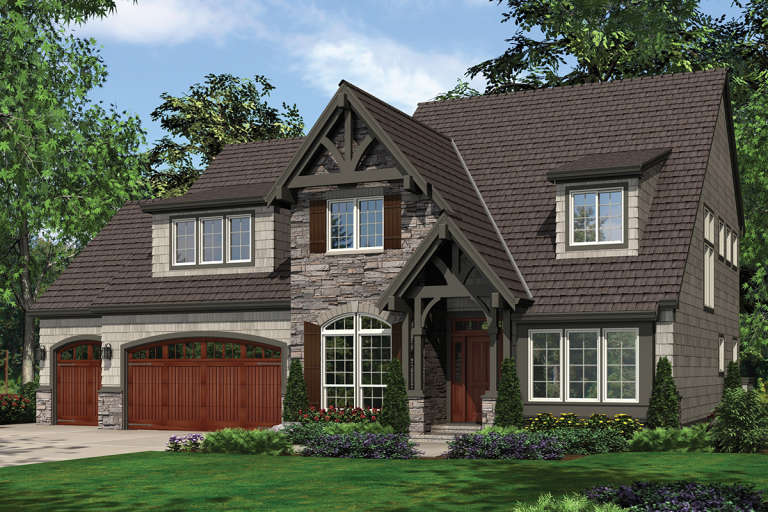 Country House Plan #2559-00327 Elevation Photo