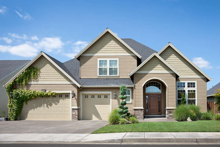 House Plan House Plan #12107 Front Elevation