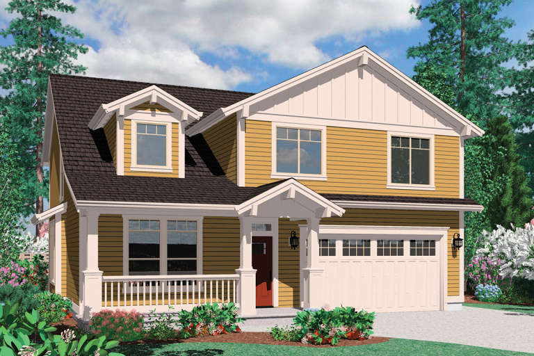 House Plan House Plan #12109 Front Elevation 