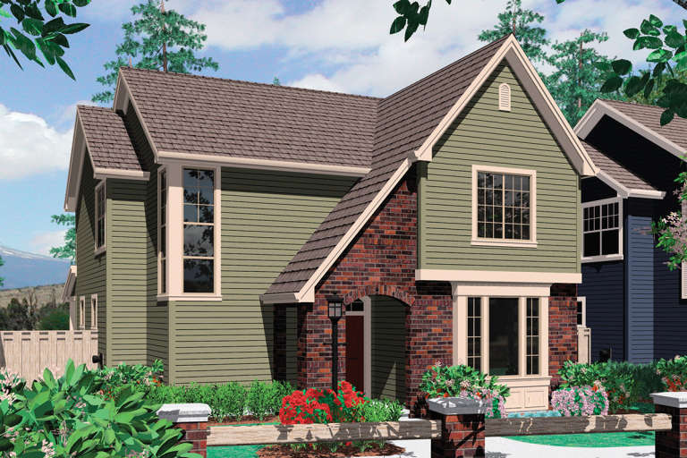 House Plan House Plan #12112 Front Elevation 